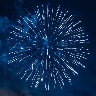 Blue Fireworks_96x96